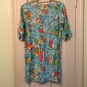 Lilly Pulitzer Pima cotton dress or coverup